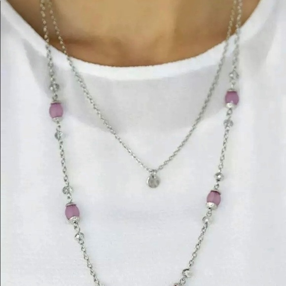 Papa - Necklace Earrings Irresistibly Iridescent